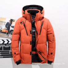 2019  Winter zipper men down jacket cotton   windproof wadded Colorful  coat